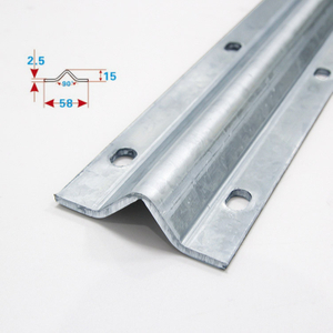 Rail de terre à rainure en V de haute qualité pour portail coulissant